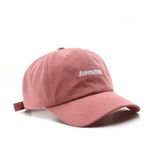 TopiBaaz Embroidered Baseball Cap for Women Men Breathable Quick Dry Mesh Sun Hat Unisex Cotton Cap Outdoor Everyday Wear | Freesize (Pink)