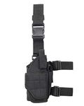 Gun Holster Tactical Drop Leg Thigh Holster Adjustable Holster for Pistols Black