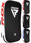 RDX Muay Thai Pad for Training Curved Kickboxing Kicking Strike Shield Coaching Kick Boxing, MMA, Martial Arts, Karate, Taekwondo Punching, Foot, Knee and Elbow Target (One Pad Only)