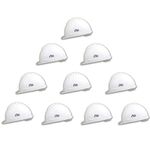 Allen Cooper Industrial Safety Helmet SH-702, Shell With Ventilation, Plastic Cradle with Manually adjustable Headband - WHITE (Pack Of 10)