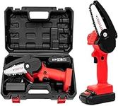 Mini Chainsaw, 4-Inch Cordless Elec