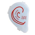 SAFE EARS INDIA| Ear Protection Aid| Easy to Clean|Easy to Wear (TRANSPARENT, Regular Right)