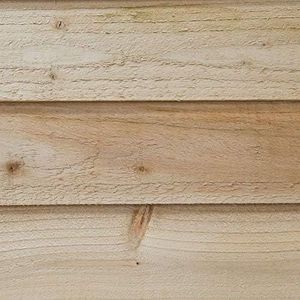 Forest Garden 4LIFE Apex Shed 6x10 ft – Double Door, 4 Windows