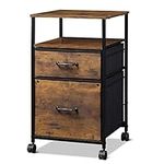 DEVAISE 2 Drawer Mobile File Cabine