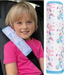 HECKBO 1x Kids Car Seat Belt Pads Seat Belt Protectors - Unicorn - Seat Belt Pads for Kids and Babies- Ideal for Any Seat Belt Car Booster Seat Kids Bicycle