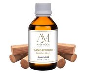 Sandalwood Essential Oil For Skin, Hair and Aromatherapy - 100 ML