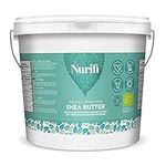 1KG Organic Shea Butter Unrefined - 100% Pure, Raw & Natural - Soil Association Certified - by Nurifi