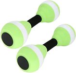 Aquatic Dumbbells - High-Density EVA Foam Dumbbell Set | Water Aerobic Exercise Dumbbells, Professional Pool Water Fitness Equipment for Weight Loss Helves