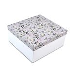 RBS - Mini Gift Box (23 x 22 x 10cm) Matte Finish Gift Boxes for Packaging (1 Pack) Gifting Items Gift Box for Presents all Special Occasions Birthday Cardboard Box (Grey)