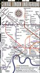 Streetwise London Underground Map: Laminated Map of the London Underground, England