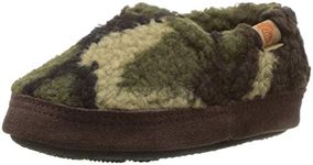 Acorn Unisex-Kid's Moc Slipper, Camouflage, 1-2 Little