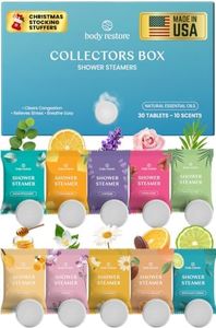 BodyRestore Shower Steamers Aromatherapy, Gifts for Women, Variety 30 Pack