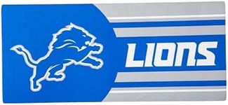 Team Sports America NFL Detroit Lions Sassafras Switch Mat Inserts, Interchangeable Front Door Mat Outdoor Entrance, Indoor Door Mats for Entryway, 22 x 10 Inches Sassafras Doormat Inserts