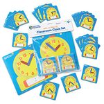 Learning Resources Write On/Wipe Clocks Classroom Set