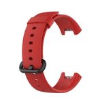 EDNITA Redmi Watch 2 Lite & Redmi GPS Smart Watch Band Strap with Soft Silicone Classic Strap & Secure Buckle - Red - Pack of 1