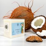 Bodhichitta Coconut Milk Soap Base |100% Pure Organic & Natural | Paraben, SLS, Chemical Free | Melt & Pour Soap Base Bar For Soap Making 250gm (250gm, Coconut Milk)