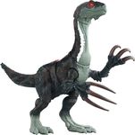 Jurassic World Dominion Sound Slashin Therizinosaurus Dinosaur Action Figure Toy with Attack Feature and Sounds