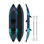 WAVE Inflatable Kayak for Adults, Versatile Touring & Recreational Kayak with Adjustable Seats, Lightweight & Portable with Carry Bag, for Lakes, Rivers & Coastlines