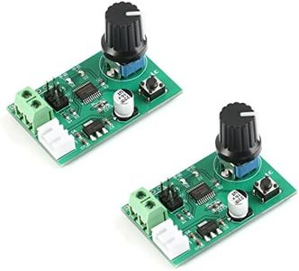 JESSINIE 2Pcs PWM Two-Way Steering Gear Module PWM SG90 Signal Converters Steering Gear Commissioning Board 5-9V Serial Adapter Port Control