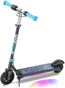 Gyroor H30 Max Electric Scooter for Kids, 150W Powerful Motor, Dual Brake System, LED Display, Adjustable Height & Speed, Best Gifts for Kids