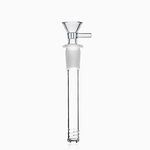 RORA Glass Bong Downstem Diffuser with 14mm Male Glass DownStem Adapter 4.3inch Diffuser Down Stem for Water Bong (M-270)