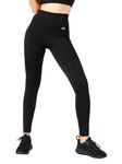 Clovia Women's High Rise Activewear Tights in Black (AB0042D13_Black_XXL)