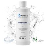 Kunphy Ultrasonic Jewelry Cleaner, Professional Ultrasonic Cleaner Solutions for Use in All Ultrasonic Cleaner Machines, Cleaning Agent Suitable for Cleaning Jewelry, Glasses etc, 120ML