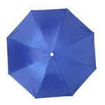 167 65cm Hands Umbrella, Head Mounted Umbrella Big Size UV Protection Umbrella Hats Golfs Umbrellas Folding Hat Umbrella for Women Men (Royalblue)