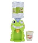 Premsons® Mini Cartoon Water Dispenser Cute Simulation Cartoon Kitchen Toy for Children Home Kitchen (Frog) -200ml