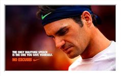 Tallenge - Roger Federer - The Only Halftime Speech is The One You Give Yourself - Motivational Quote Poster - Large Poster(Paper,18 x 24 inches, Multicolour)