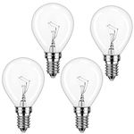 Sunnylinn Oven Bulb 40W 300c 240V E14 SES Oven Lamp Bulb, Small Edison Screw P45 Light Bulb for Neff Oven Bosch Oven Siemens Oven Age Oven（4-Pack）