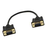 Mak World® 15 Pin VGA Male to Male Cable for PC Monitor Projector LCD LED etc 30CM