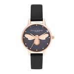 Olivia burton Rainbow Analog Black Dial Women's Watch-OB16FB13