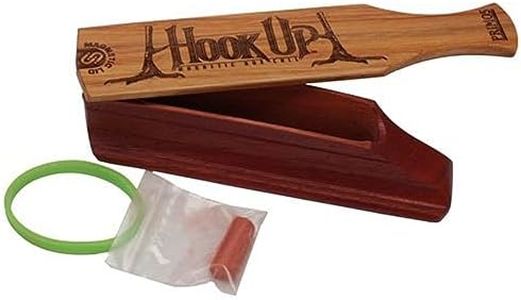 Primos Hunting Hook-Up Magnetic Box Call, Turkey Hunting Box Call in Brown 259