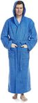 Arus Men's bathrobe with hood, extr