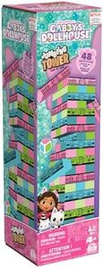 Editrice Giochi, La Casa delle Bambole di Gabby, Jumbling Tower della Casa delle Bambole di Gabby, Blocchi di Legno multicolore, Giochi per Bambini e Bambine, 4+ anni
