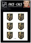 WinCraft NHL Vegas Golden Knights Face Tattoos, Team Colors, One Size