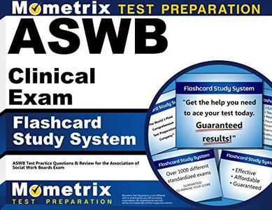ASWB Clinical Exam Flashcard Study System: ASWB Test Practice Questions & Review for the Association of Social Work Boards Exam (Cards)