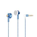 EB2S Pro Flat Head Earbuds, Wired Earbuds with 15.4mm LCP Dynamic Driver, Balanced IEM Hearphones wired with Mic, Silver-Plated OCC Braided Cable for Superior Bass and Stereo Sound (3.5mm no Mic)