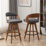 MEKLIBA Barstools Set of 2,Counter 