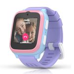 myFirst Fone S3+ 4G Kids Smart Watch – GPS Tracker for Kids with Video & Voice Call, Text Messaging, School Mode & SOS Call, eSIM, 1-Month Free Subscription (Cotton Candy Mix)