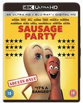 Sausage Party (4K UHD + Blu-ray + Digital HD) (2-Disc) (Uncut | Slipcase Packaging | Region Free 4K Ultra HD / Blu-ray | UK Import)