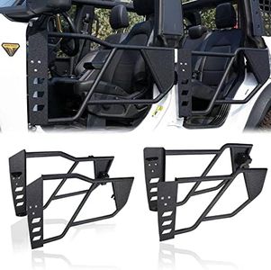JROAD Bronco tube doors for Ford Bronco 2021 2022 2023 4 Door Accessories(Excluding Sport)，For Ford Bronco Off-Road Tubular Doors 4PCS