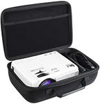 Hermitshell Hard Travel Case for DRJ Professional 7500Lumens Mini Projector (Black)