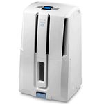 De'Longhi DD230P Aria Dry Pump Dehumidifier, Effective from 24 Hours, Drain Hose 5 m, Removable Water Tank, Capacity 30 Liters, 540 W, White