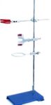 GLAB Retort stand for laboratory 24" steel Rod,Iron HEAVY Base Boss head, Burette Clamp,Retort ring for scientific experiments in lab