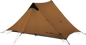 3F UL GEAR Lanshan 2 Person Backpacking Tent Ultralight Waterproof Professional Tents for Camping 2 Person Tent for Camping / Fishing / Hiking / Climbing(3 Season,Khaki)