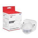 AUTOSENSE (AS09): PIR Sensor Motion Sensor | Auto Day/Night On & Off | Energy Saving Motion Detector Wall Mounted | Detection Range max 12m