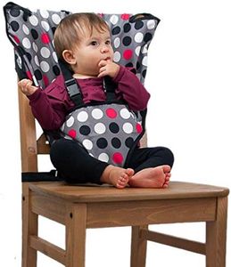 Cozy Cover Easy Seat - Portable Travel High Chair and Safety Seat for Infants and Toddlers (Polka Dot)
