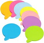 Sticky Notes, 560 Sheets 3 × 3 Inches Self-Stick Notes, Super Sticking Power Memo Pads, Colour Sticky Notes for Home Office Notebook 8 Color (Bubble)